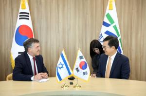 김동연, 주한 이스라엘 대사 만나 “반도체·방산·스타트업 등 협력 희망”